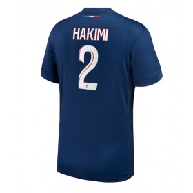 Paris Saint-Germain Achraf Hakimi #2 Hjemme skjorte 2024-25 Kortermet